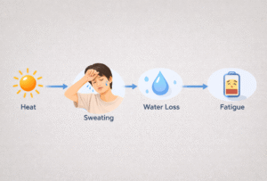 Sweating Means You’re Also Losing Electrolytes