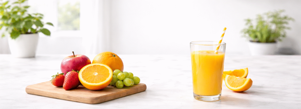 जूस हमेशा "स्वास्थ्यवर्धक" नहीं होते।